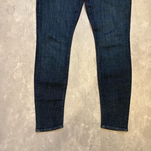 MOTHER The Looker Clean Sweep Dark Wash Skinny Jeans Size 28 - Picture 4 of 16